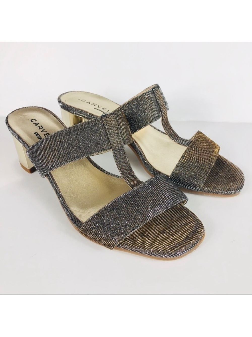 Carvela Comfort ‘Suzy’ Metal Comb Sandals